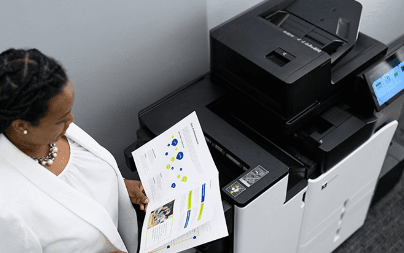 Stampante multifunzione Lexmark CX833 Stampante multifunzione Lexmark CX833 ambiente di lavoro