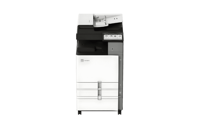 Stampante multifunzione Lexmark MX953 vista frontale