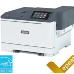 Vista laterale sinistra della stampante a colori Xerox® C410 Vista laterale sinistra della stampante a colori Xerox® C410